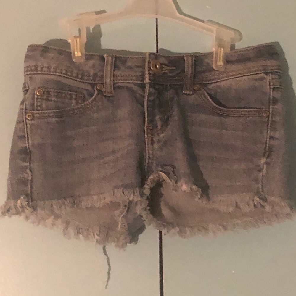 Frayed shorts